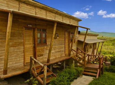 Private banda at Marafiki Safari Lodge.